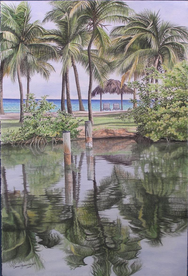 Giclee - Reflections @ Tamarind Reef